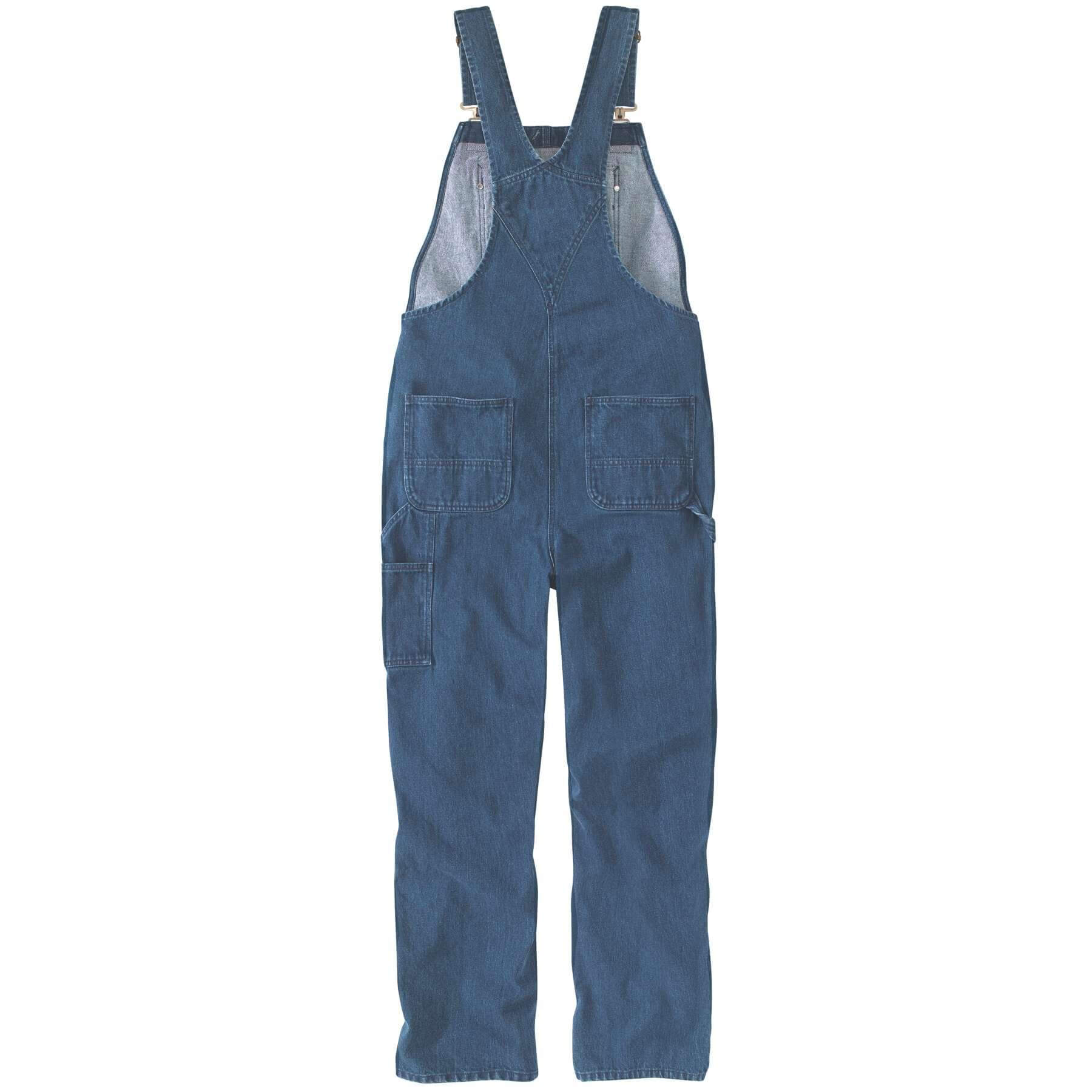 CHT Loose Fit Denim Bib Overalls 104672
