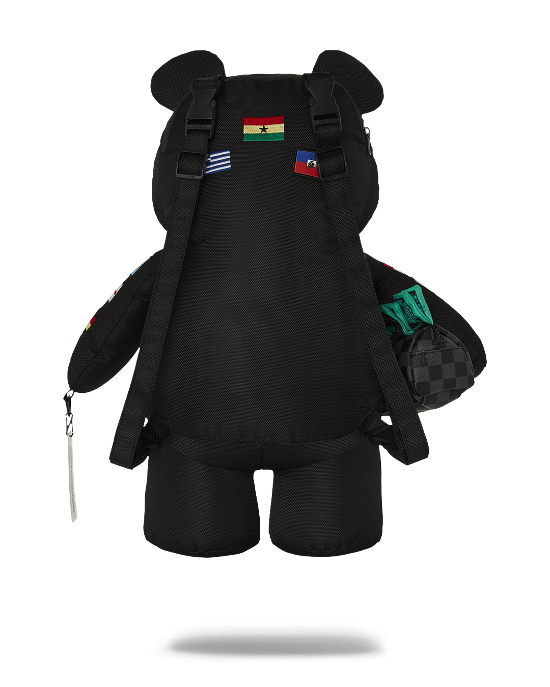 JAMES FIRST CLASS GLOBAL FLAGS MONEYBEAR BACKPACK