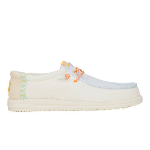 Wally Boardshort - White/Ancient Blue/Egret