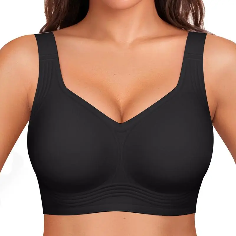 ⏱️Limited-time discount!Full Coverage Wireless Bra - Wire-Free Comfort