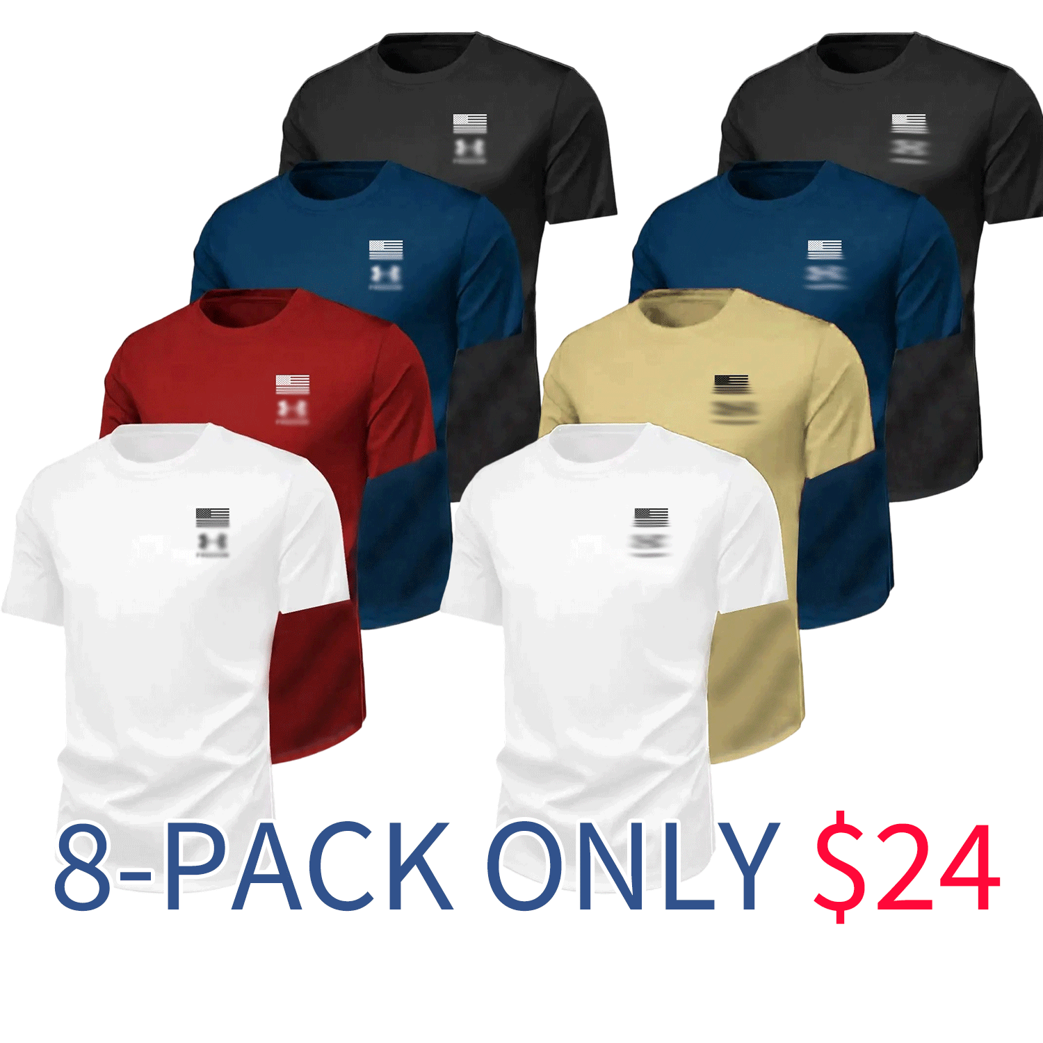 🔥Men's Retro Fitted Short Sleeve Round Neck T-Shirt