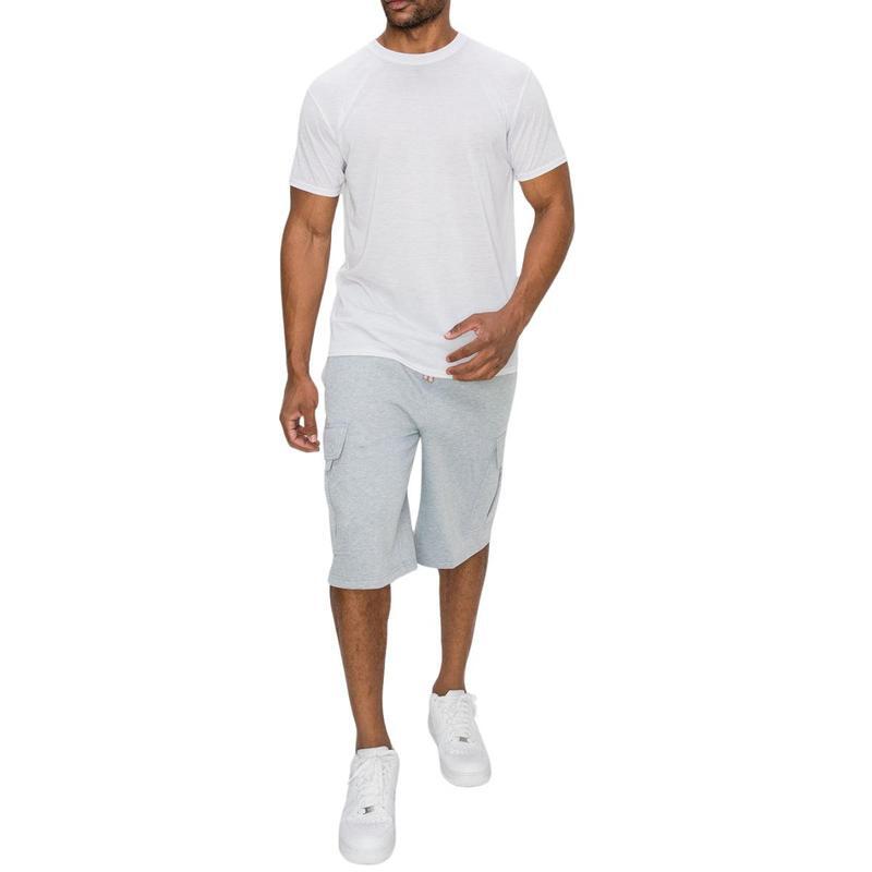 Baggy fit Fleece Shorts Menswear Cargo