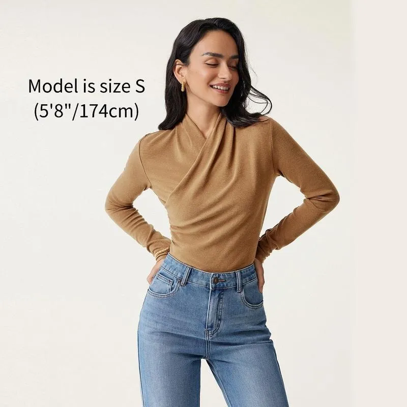 Long Sleeve Top Casual Korean Minimalist