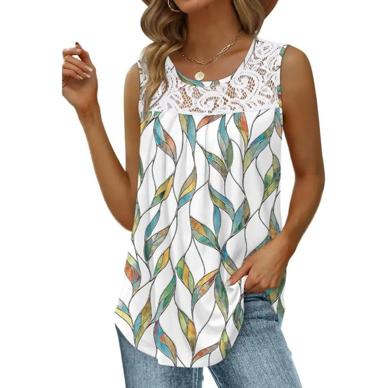 Summer Tank Tops for Women Loose Fit