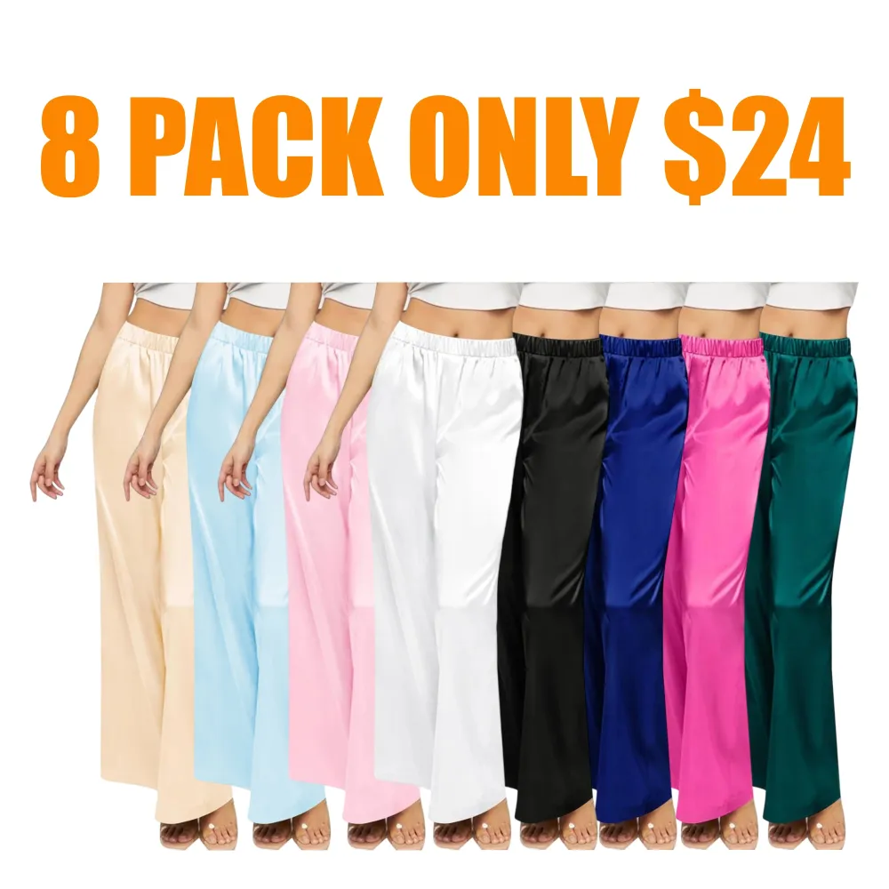 Women's Silk Trousers