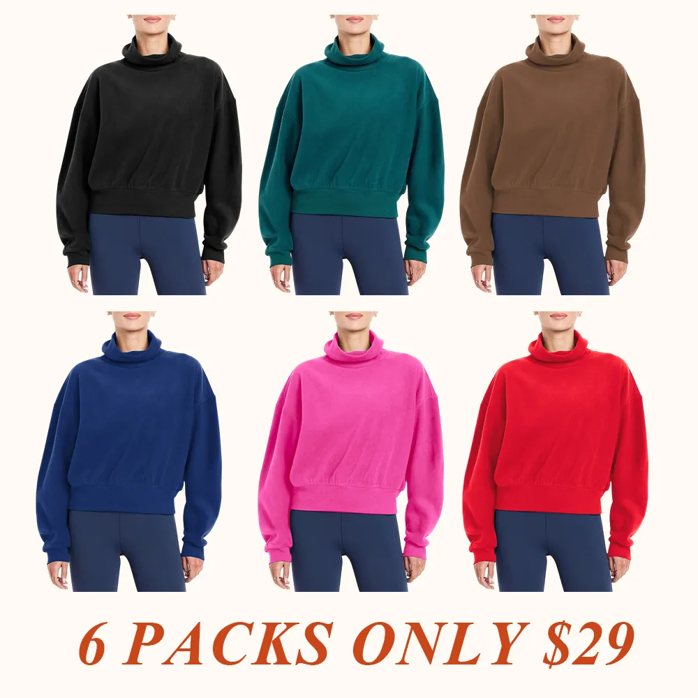 Women's Oversized Performance Microfleece Sweatshirt