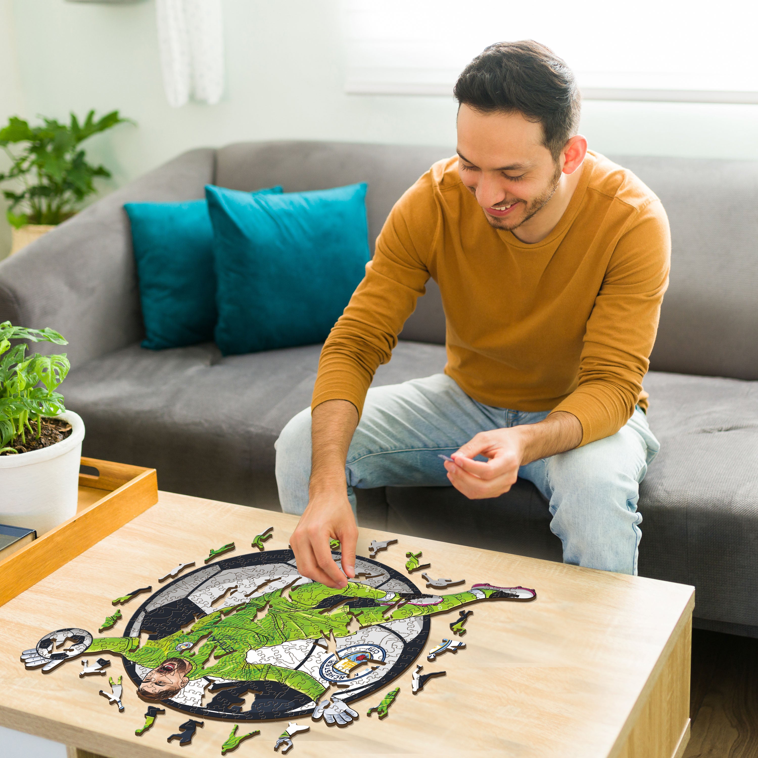 Gianluigi Donnarumma - Wooden Puzzle