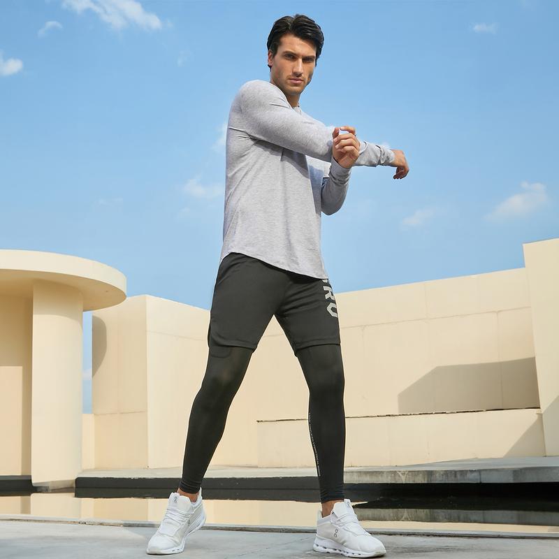 Mens 9 Pack Cotton Hipster Hip Hop Longline Crewneck Sport T-Shirt, Menswear Casual Top for Outdoor Daily Wear