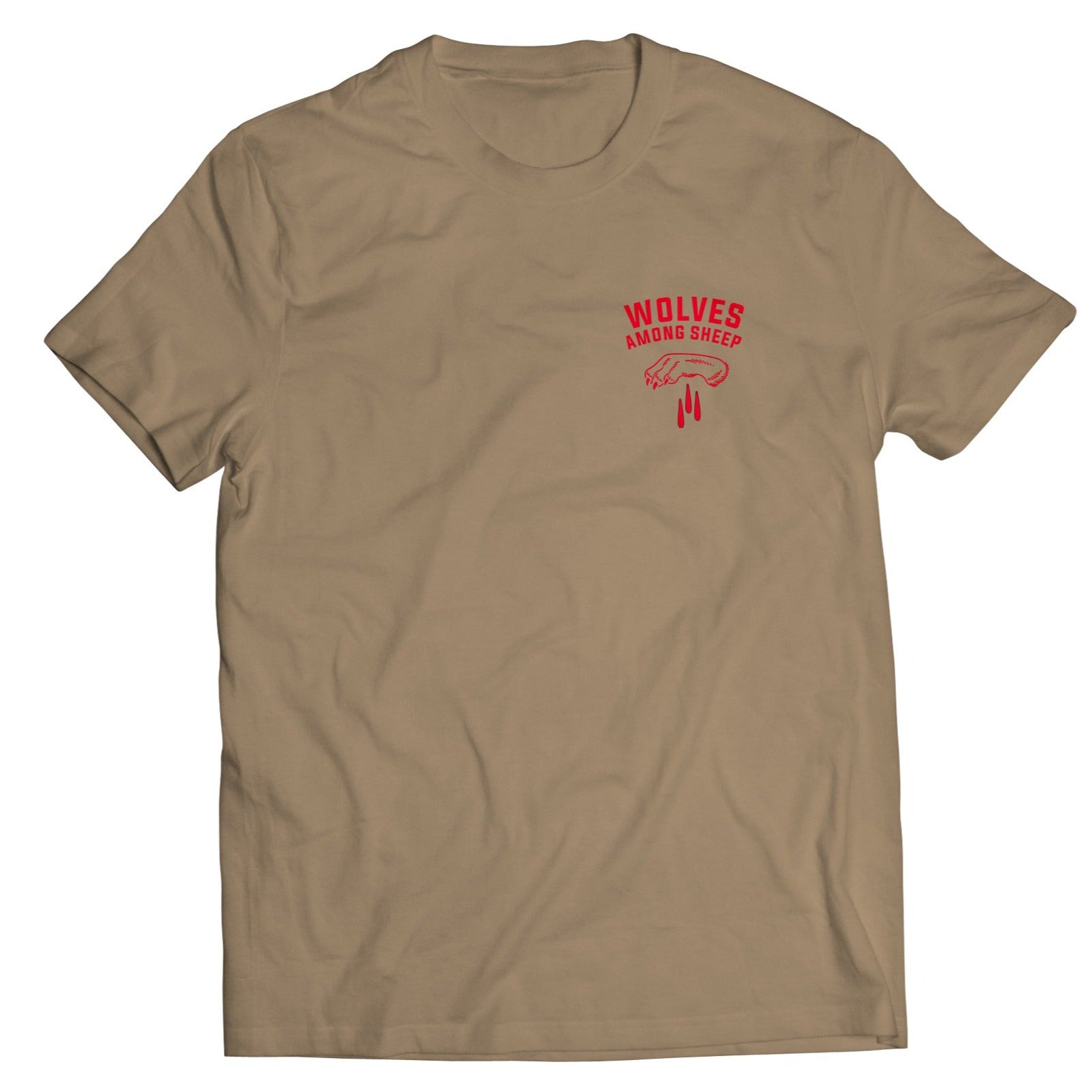 WOLVES AMONG SHEEP T-SHIRT v2 - SAND