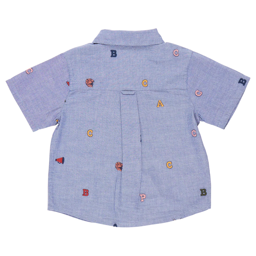 Boys Jack Shirt Varsity Embroidery