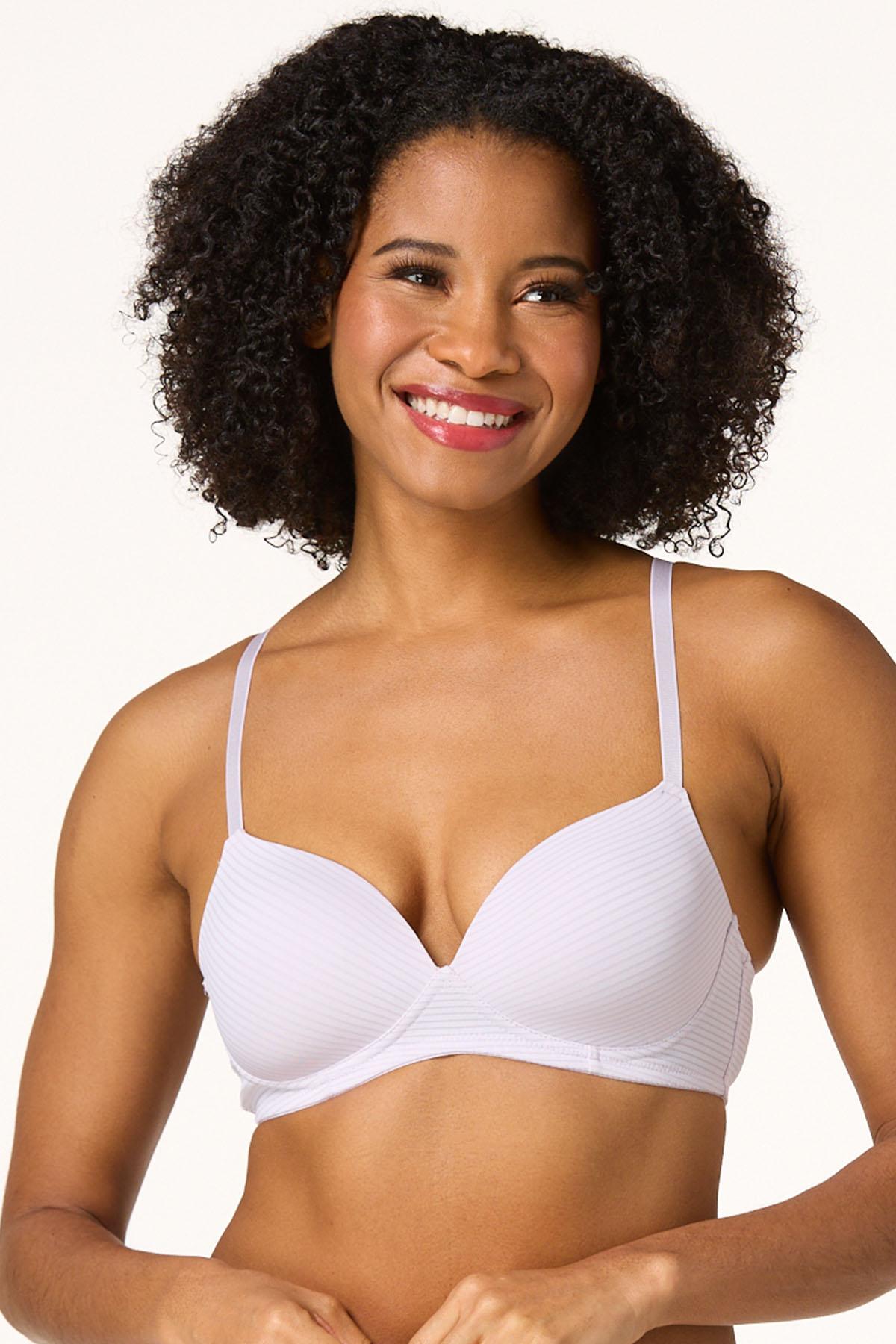 Shadow Stripe Wire- Free Bra Set