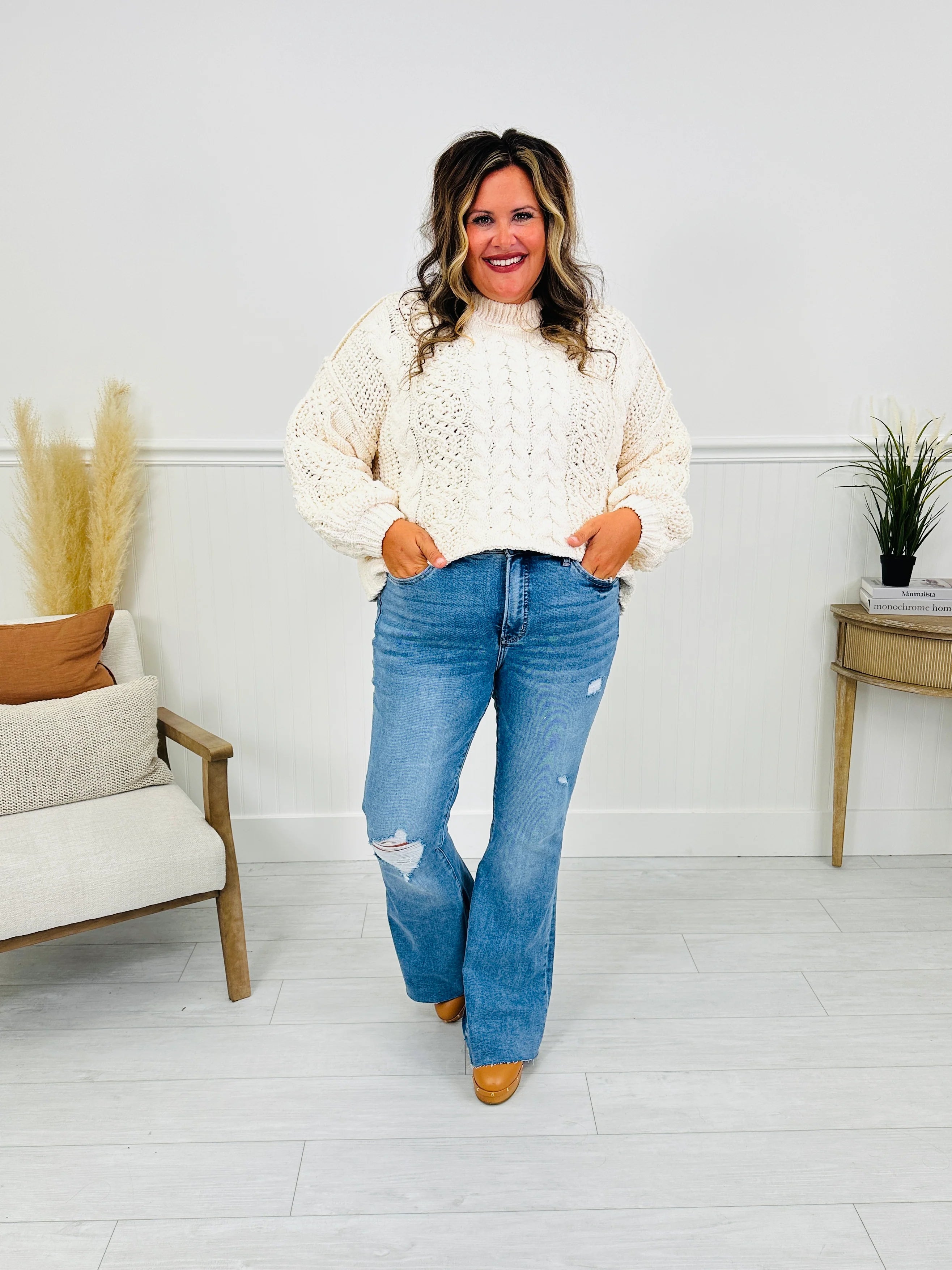 Fall For Flare Tummy Control Flare Jeans