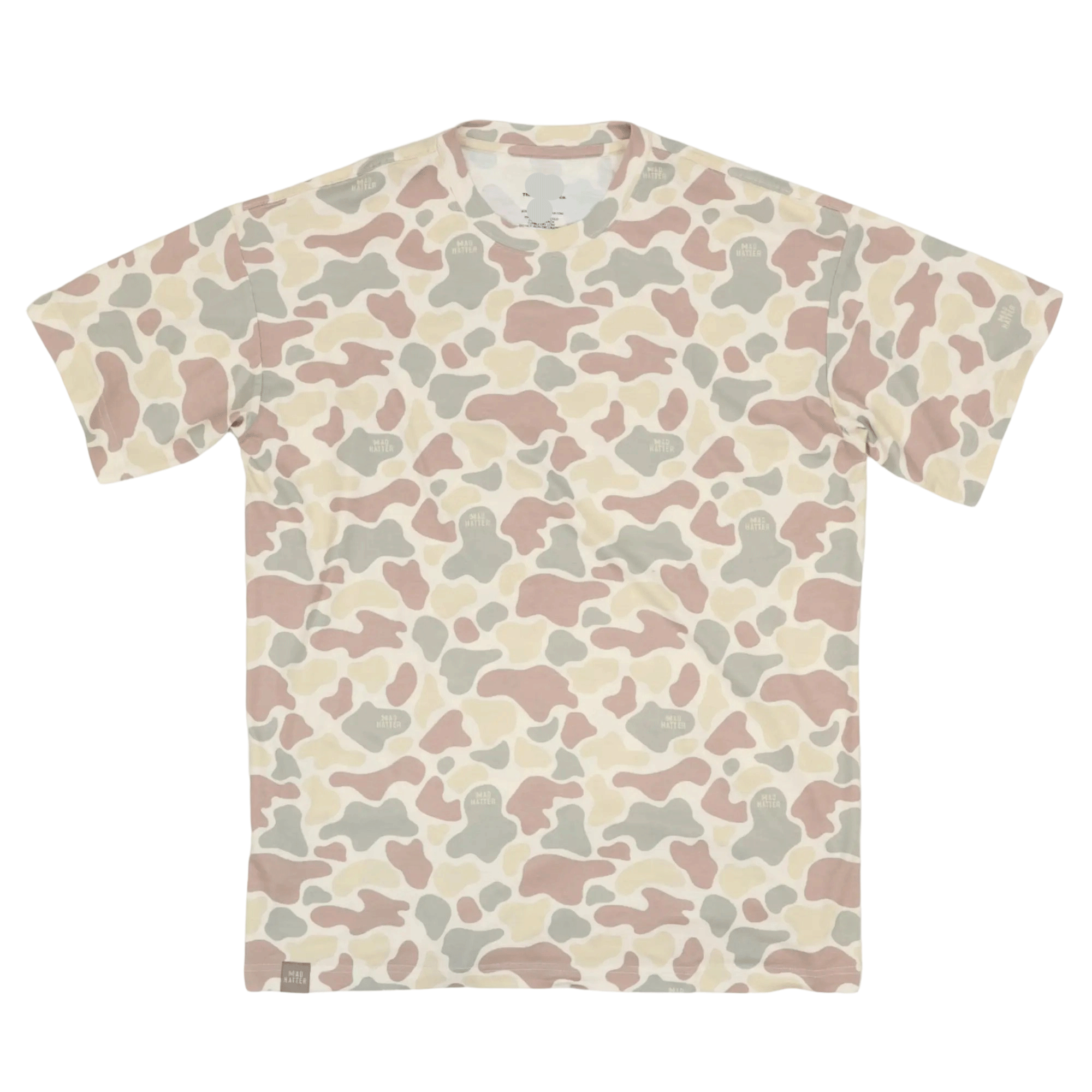 Camo Blank ShortSleeve TShirt Casual Streetwear