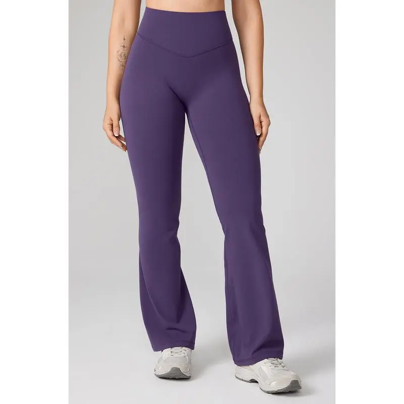 No Front Seam Flare Leggings