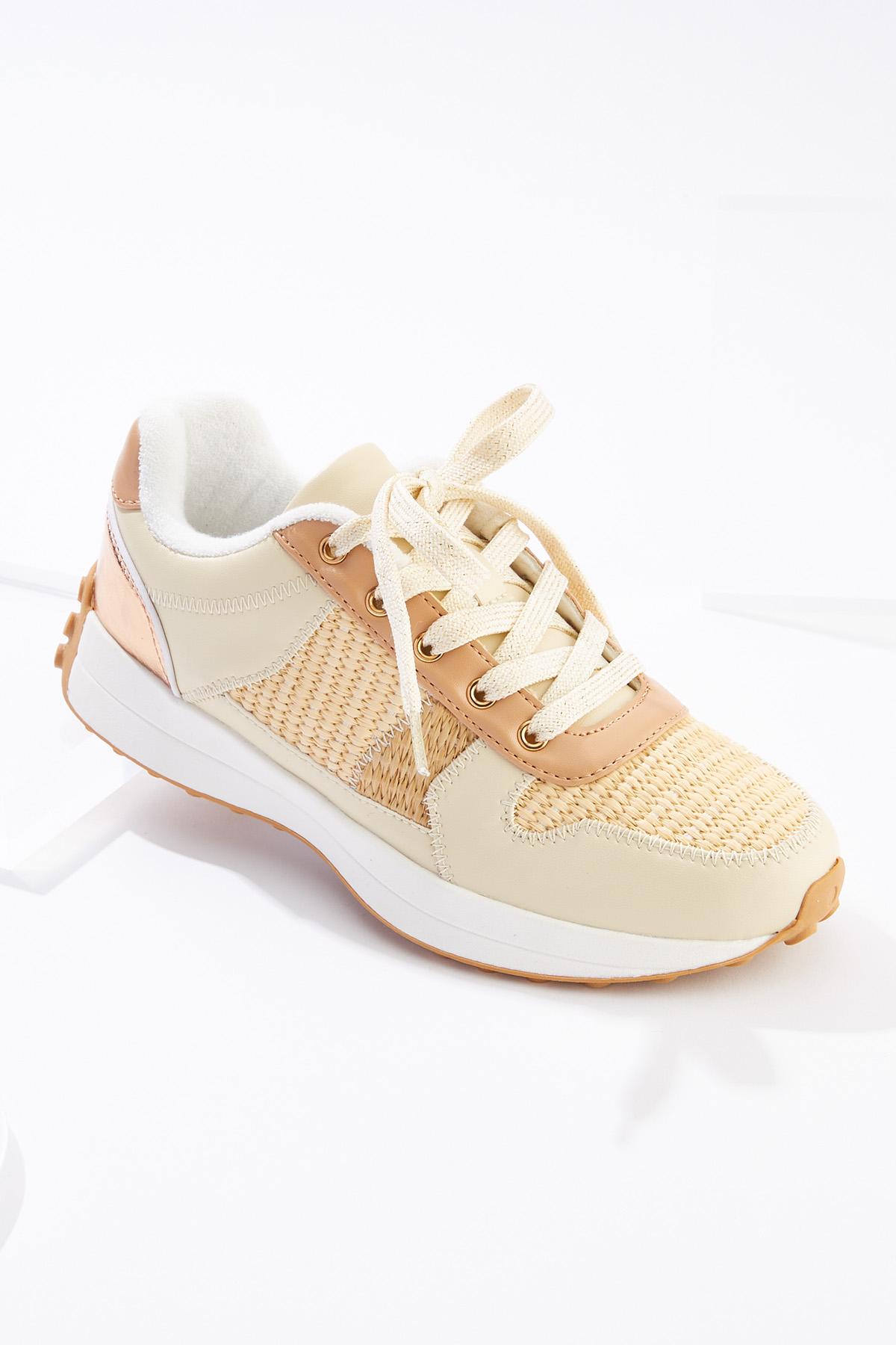 Raffia Colorblock Sneakers