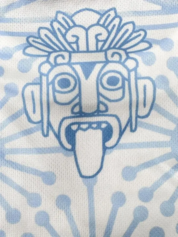 Men's Mexican Football Shirt, Eagle Round Neck Comfortable Breathable Top