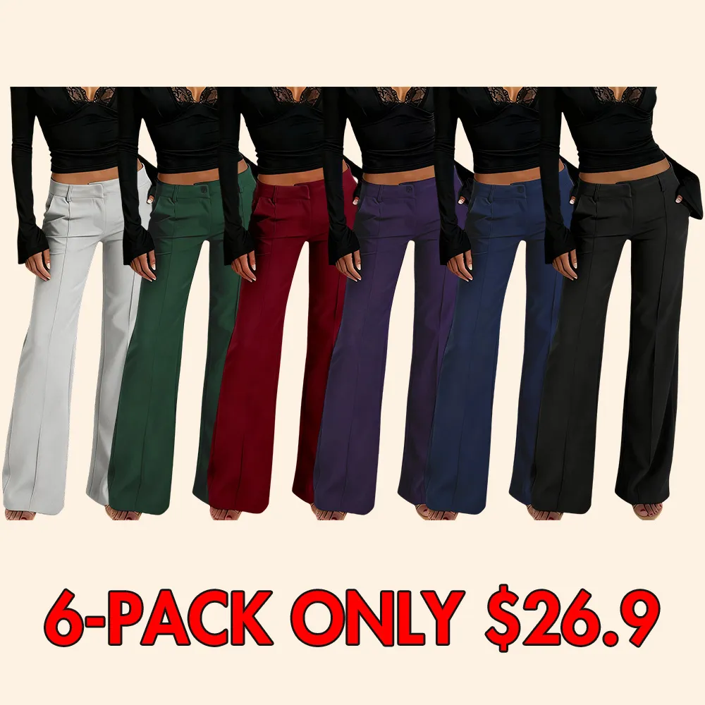 Women's casual fashion suit pants
