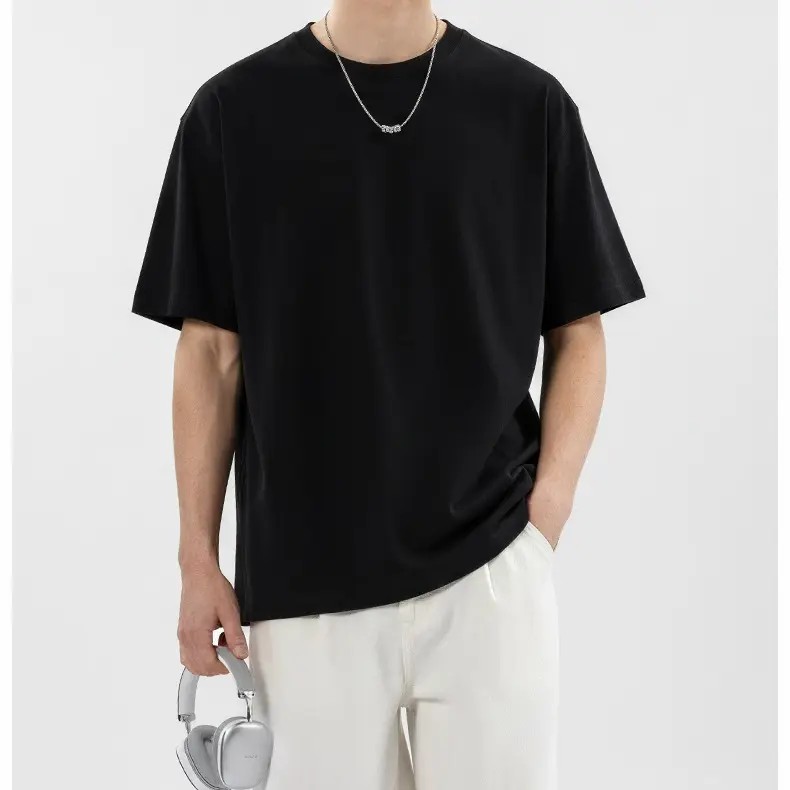 Unisex Heavyweight Cotton T-Shirt – 230G Oversized Vintage Basic Tee