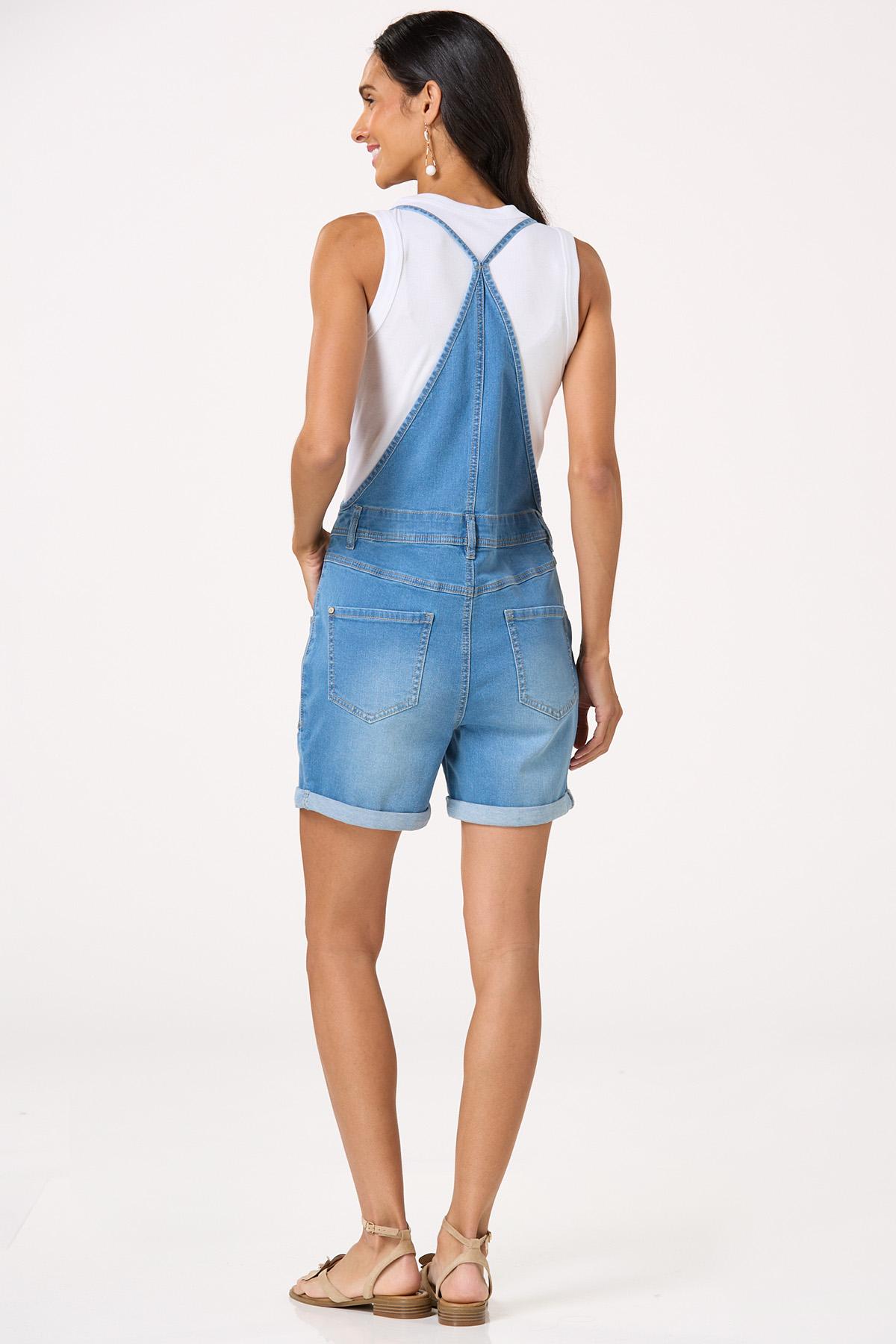 Denim Shortalls
