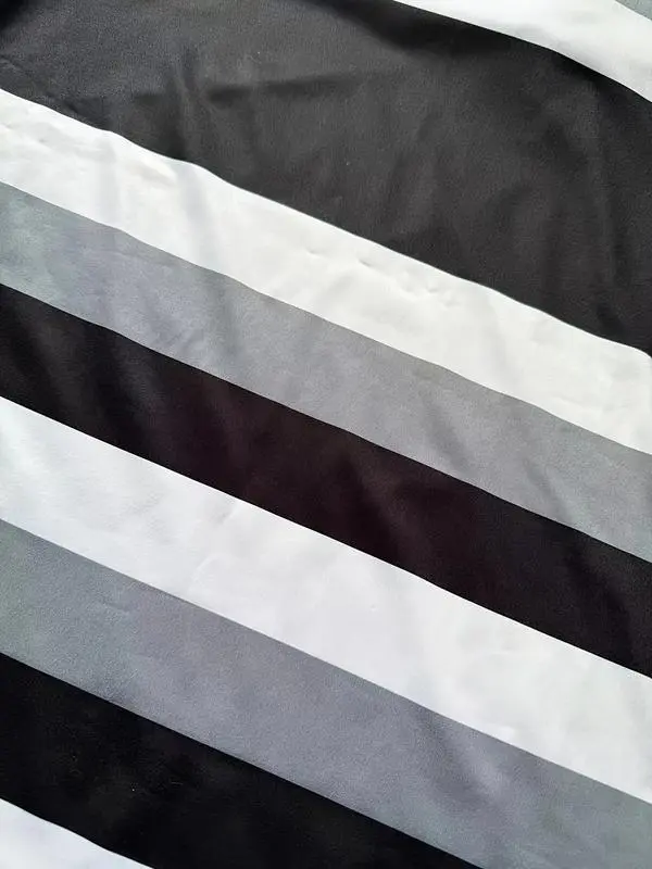 Women's Plus Size Striped Print Short Sleeve Top & Pants Two-piece Set