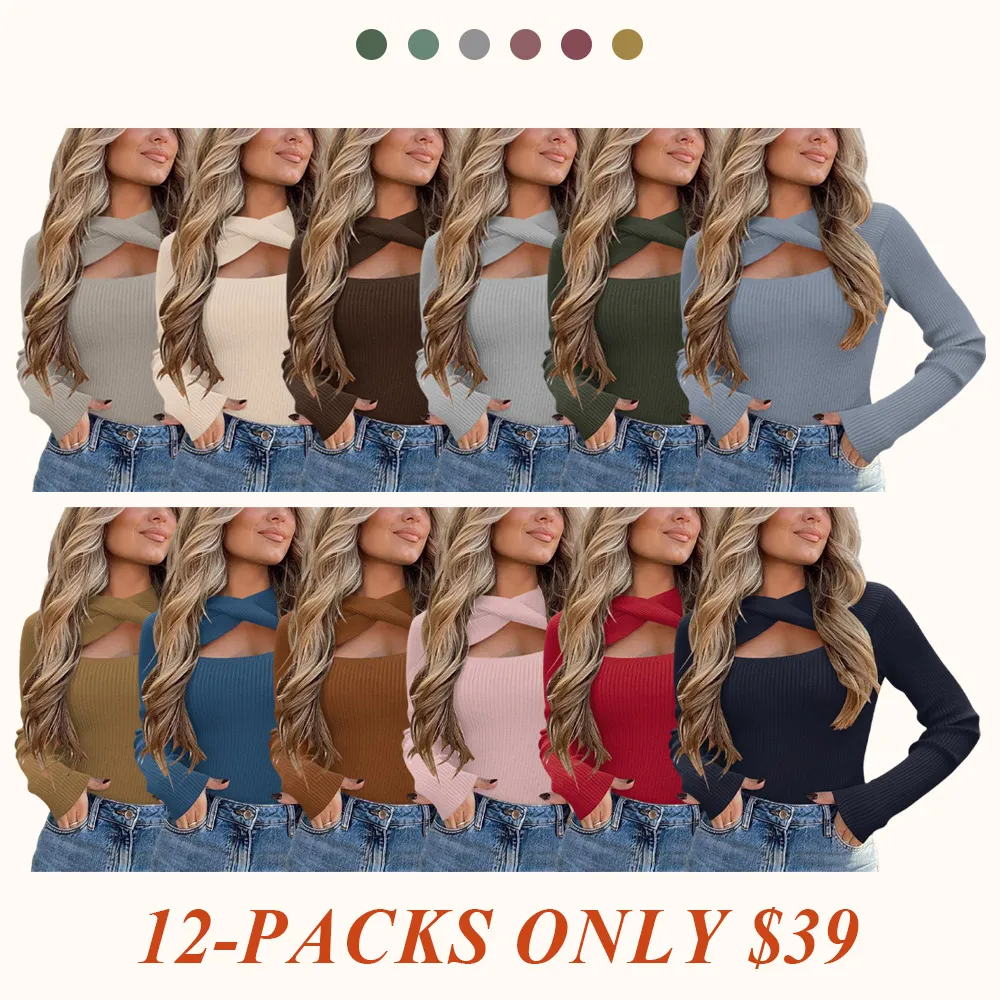 Women's Pullover Sweaters Long Sleeve