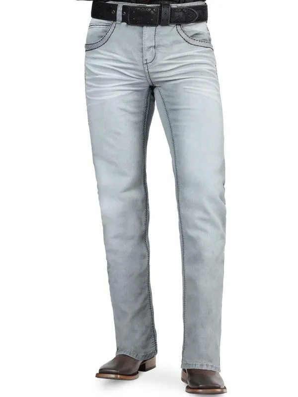 Pantalón para Hombre de Mezclilla Vaquero (Heavy Denim)