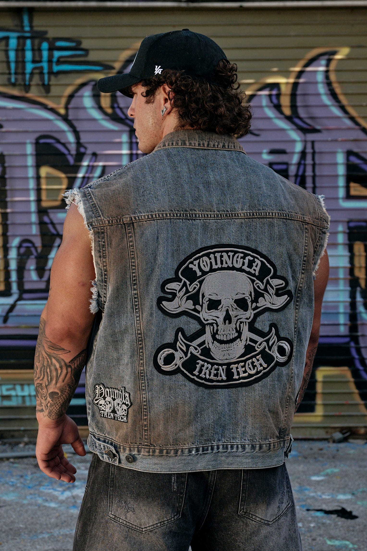 5192 - Cars & Curls - Denim Vest