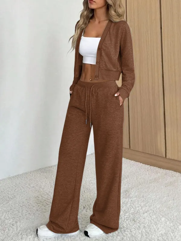 Women's Long Sleeve Jacket & Pants Set