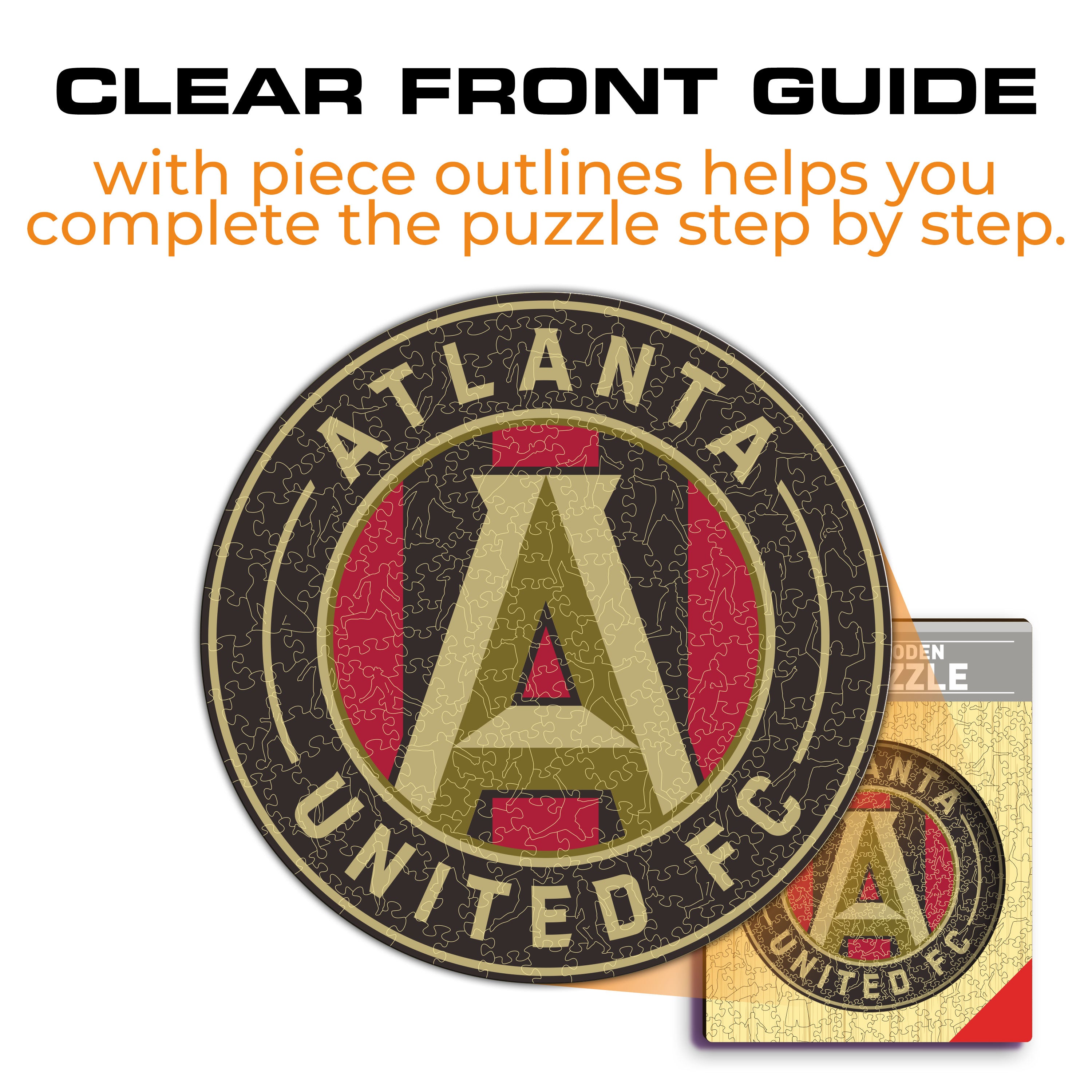 Atlanta United® Logo - Wooden Puzzle