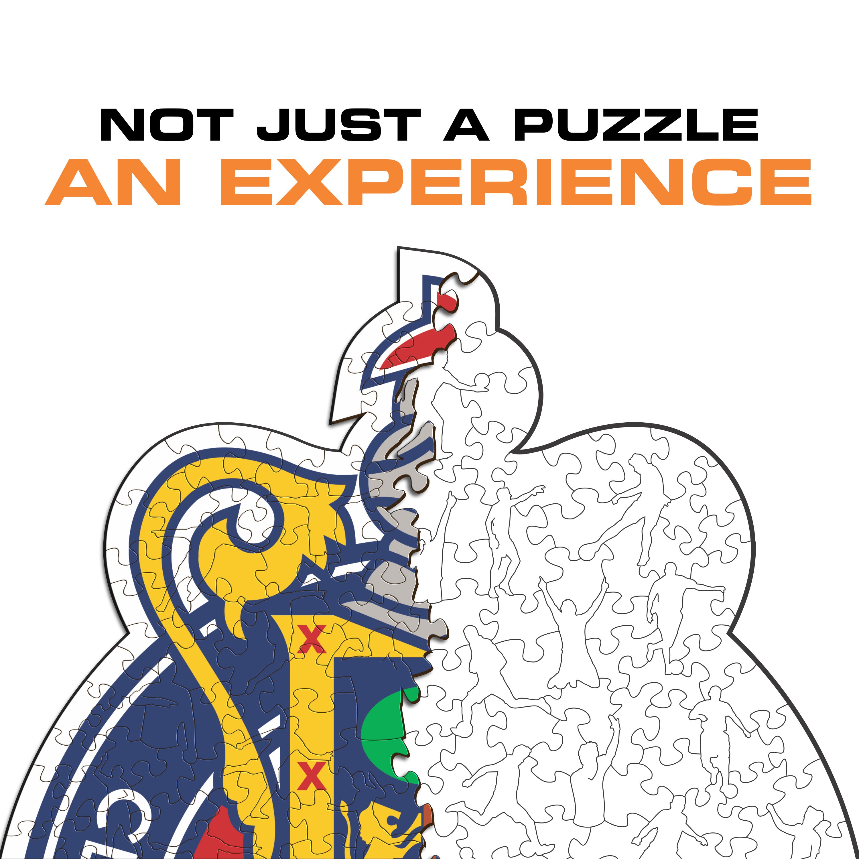 Chivas Guadalajara® Logo - Wooden Puzzle