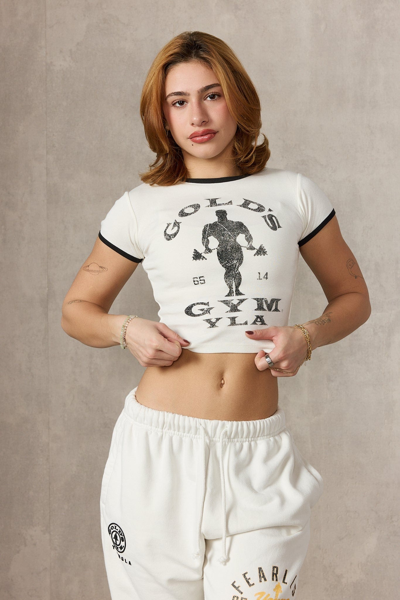 W479 Gold's Gym Classic Baby Tee