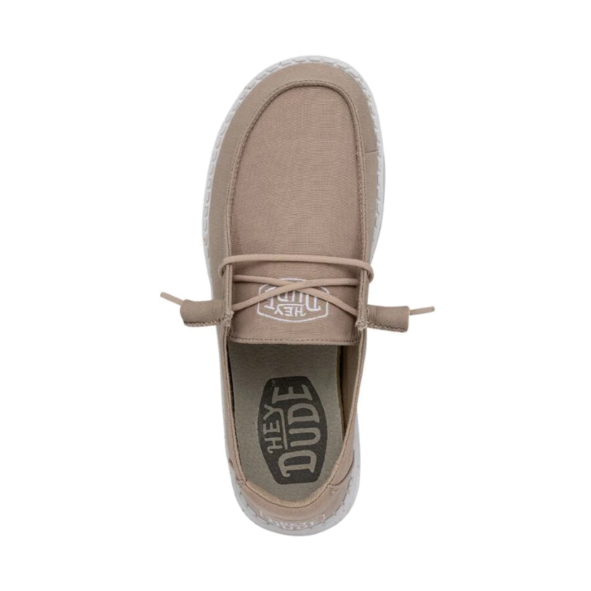 DUDE WOMEN'S WENDY SLUB CANVAS TAN - 40063265