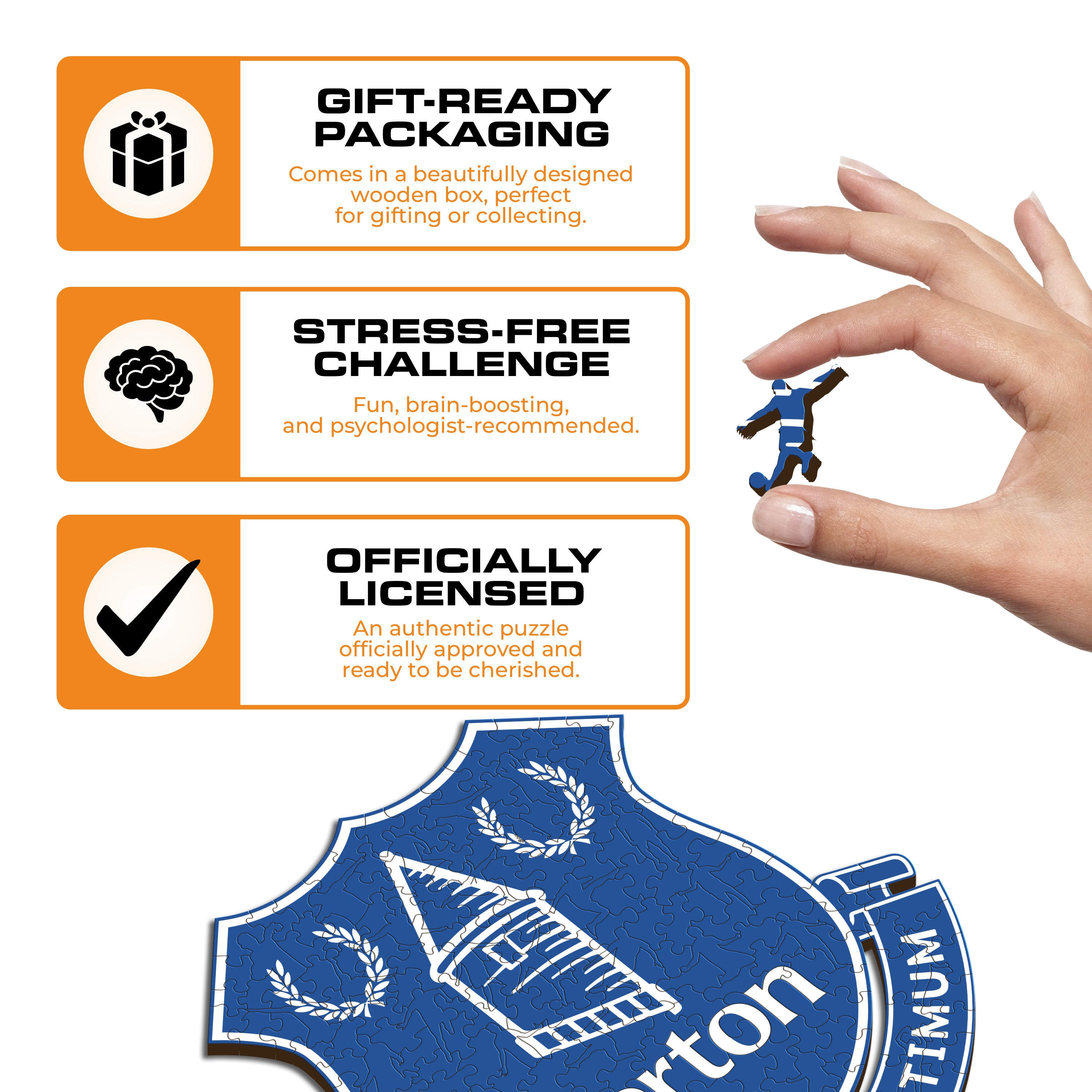 Everton FC® Logo - Wooden Puzzle