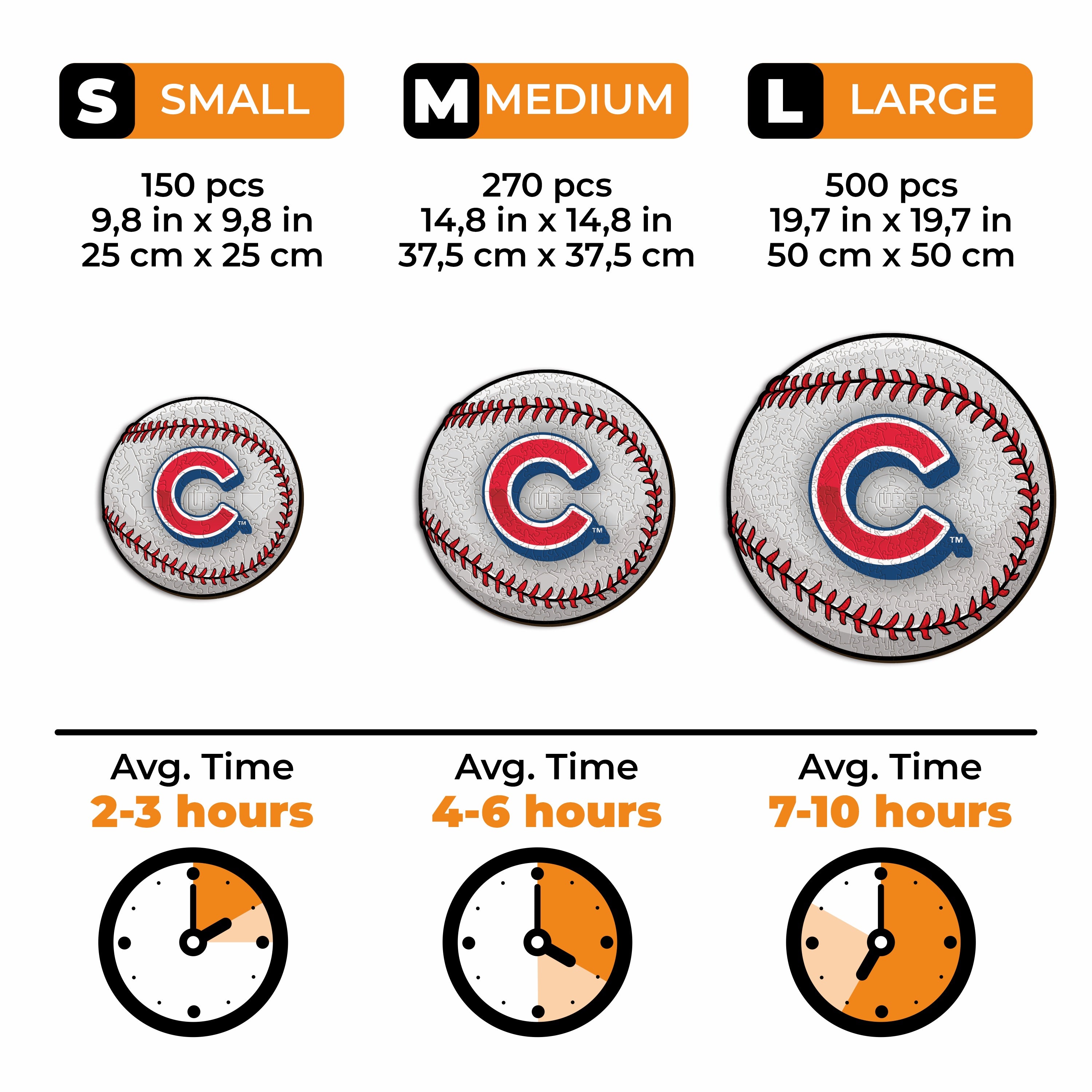Chicago Cubs™ - Wooden Puzzle