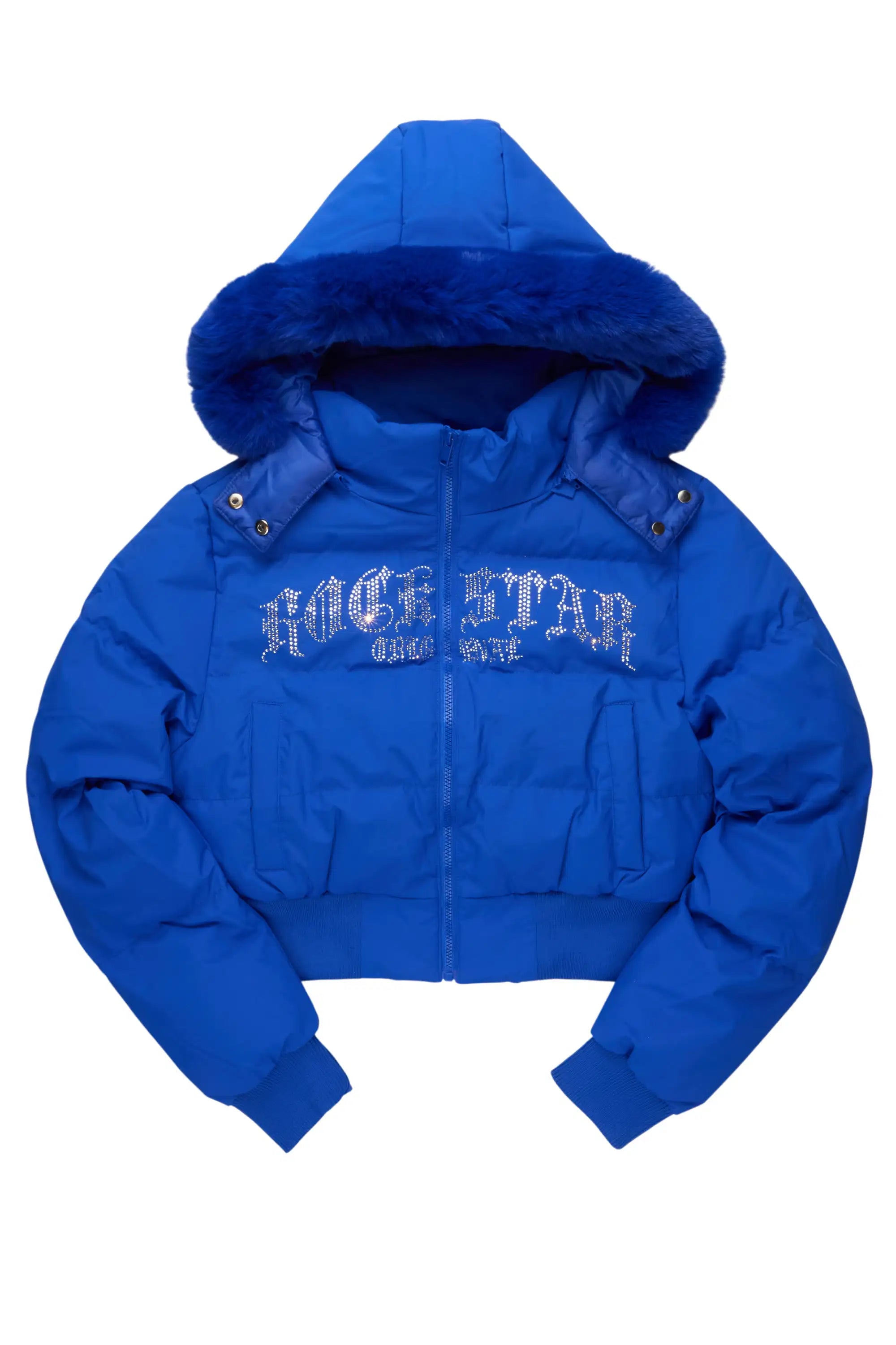 Rosa Royal Blue Puffer Jacket
