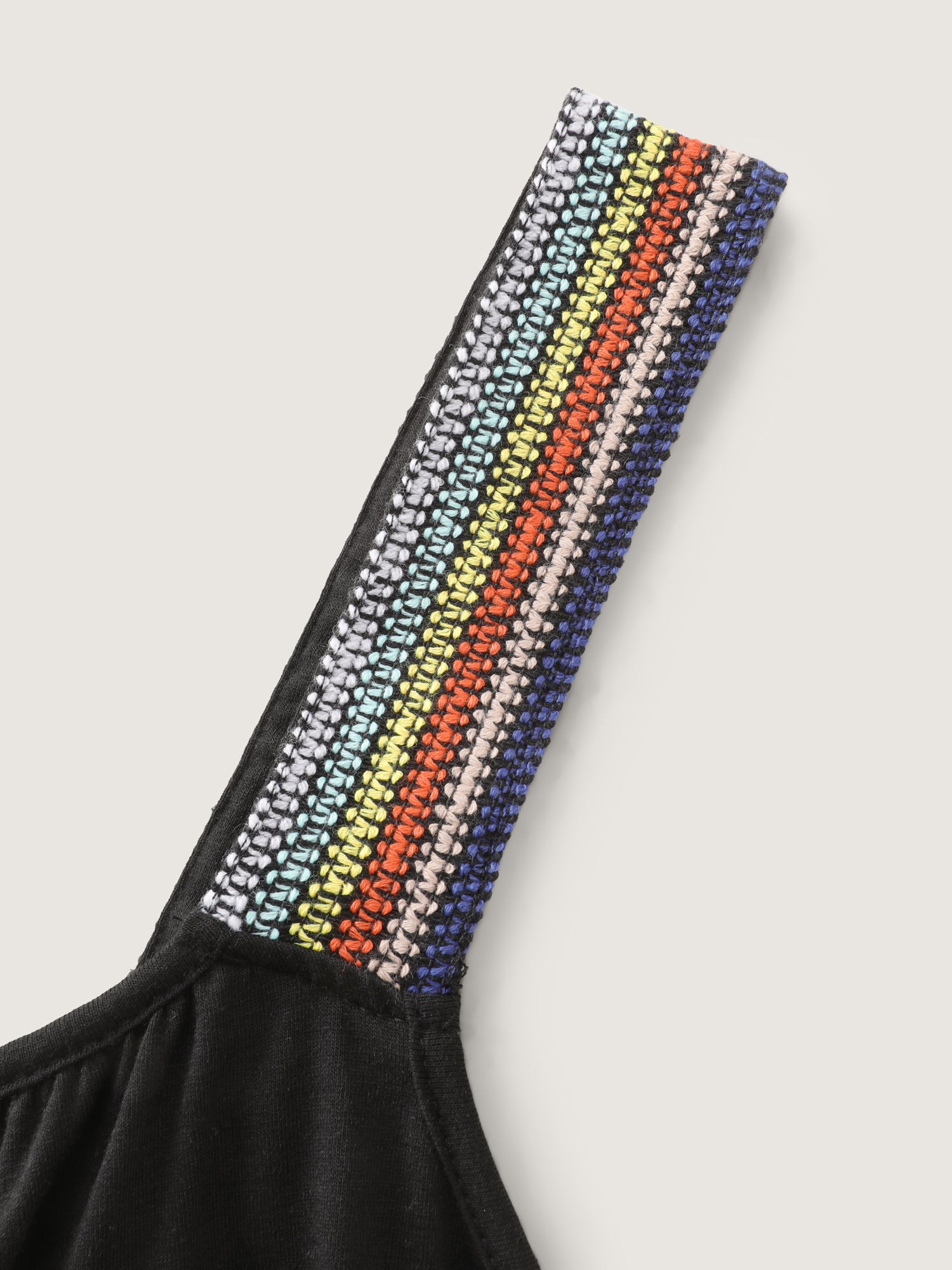 Supersoft Stretchy Colorful Straps Jumpsuit