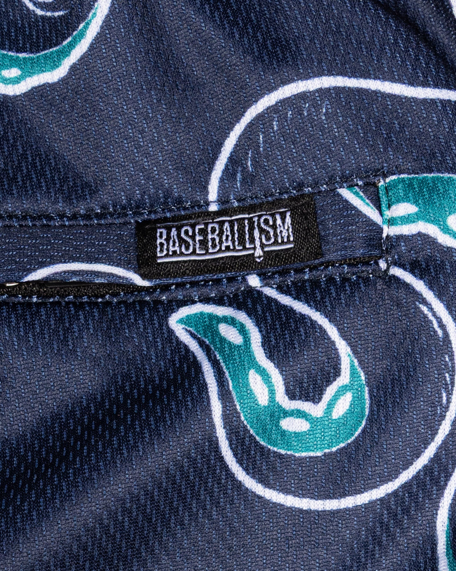 Mariners Monster Diamond Air Youth Mesh Shorts (Navy) - Seattle Mariners