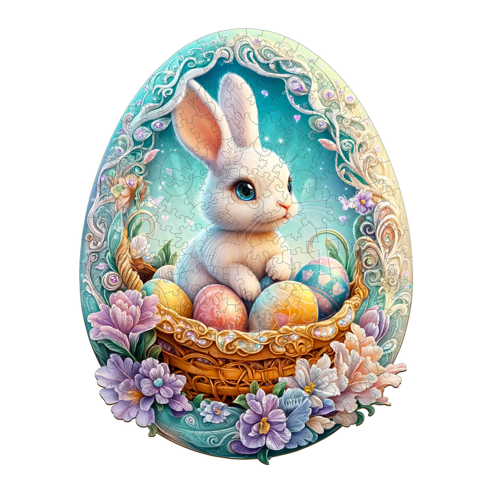 Wonderland Easter-2 Wooden Jigsaw Puzzle
