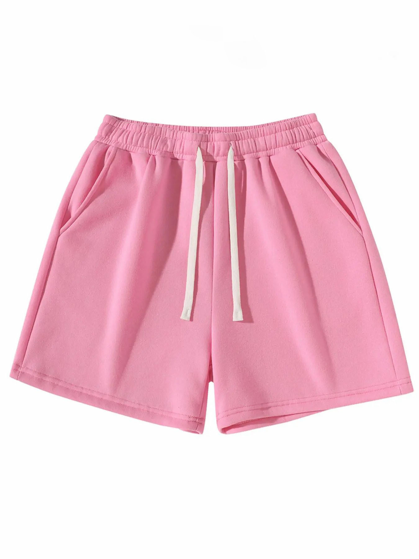 Men's Drawstring Waist Athletic Shorts – Fitted Summer Sporty Running Pants