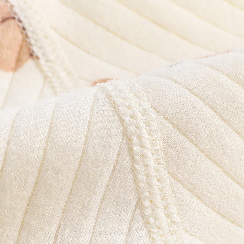 Baby Lovely Bear Apricot Soft Romper