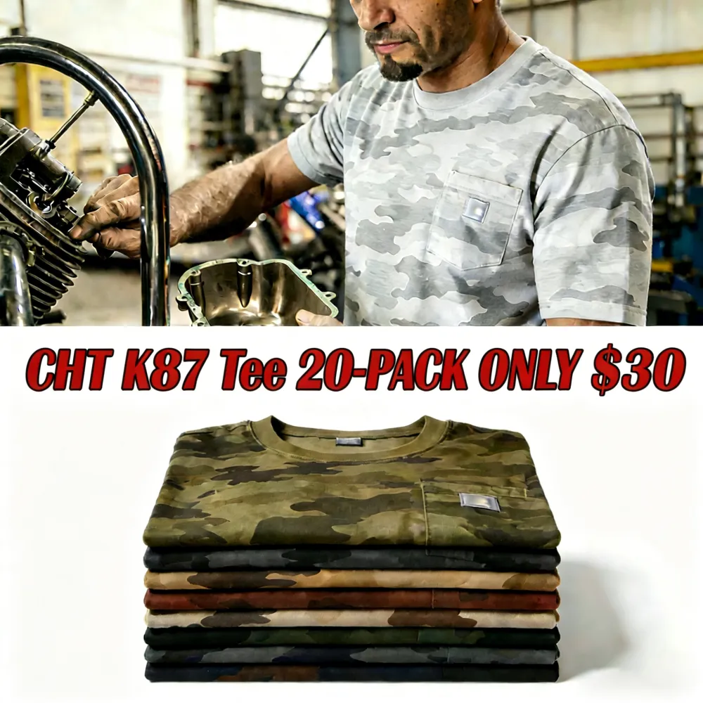 Men's Multi-Color Camo Short Sleeve Tee | Casual Everyday Style