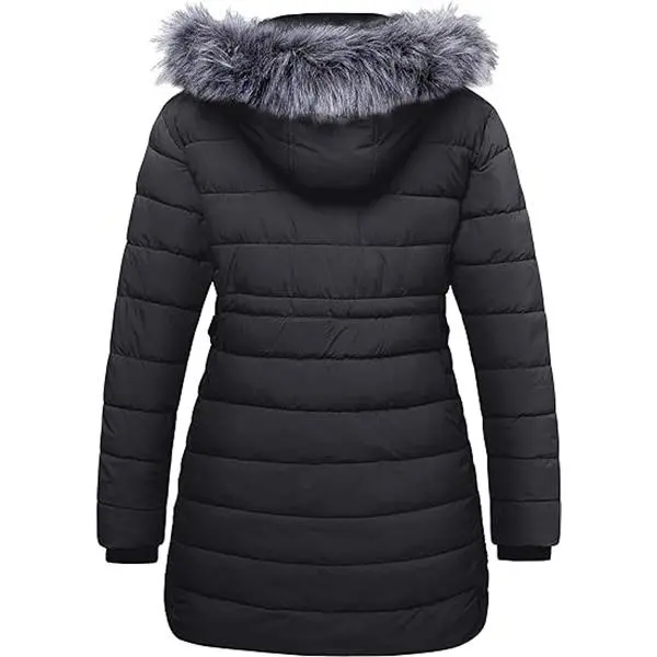2025 New Women's Plus Size Winter Warm Long Down Jacket