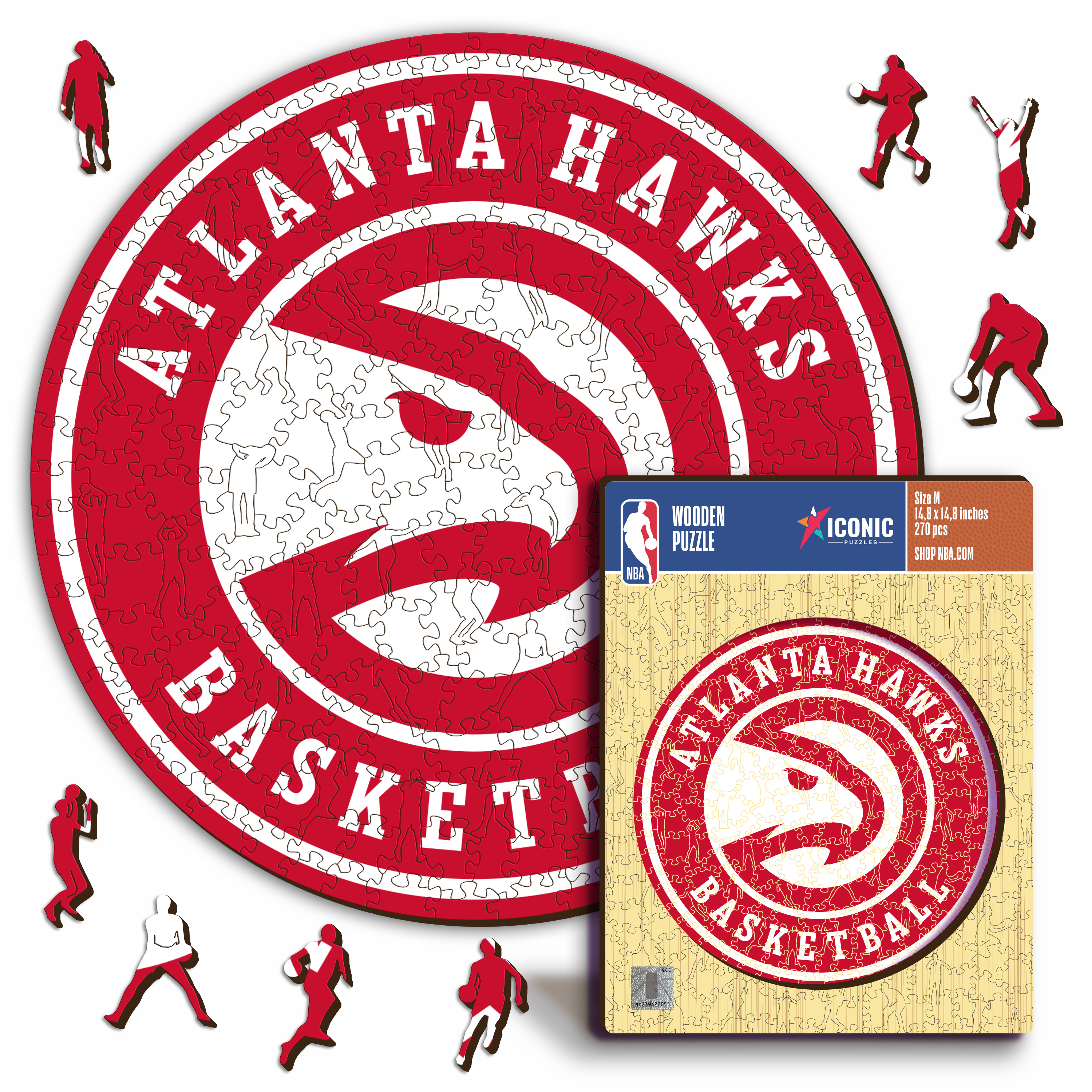 Atlanta Hawks™ - Wooden Puzzle