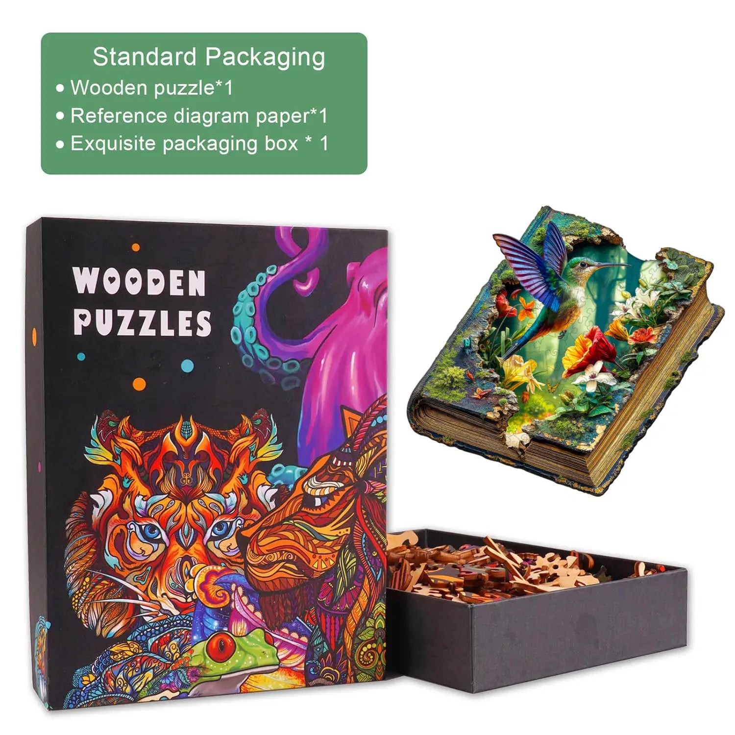Flying Story Wooden Jigsaw Puzzle