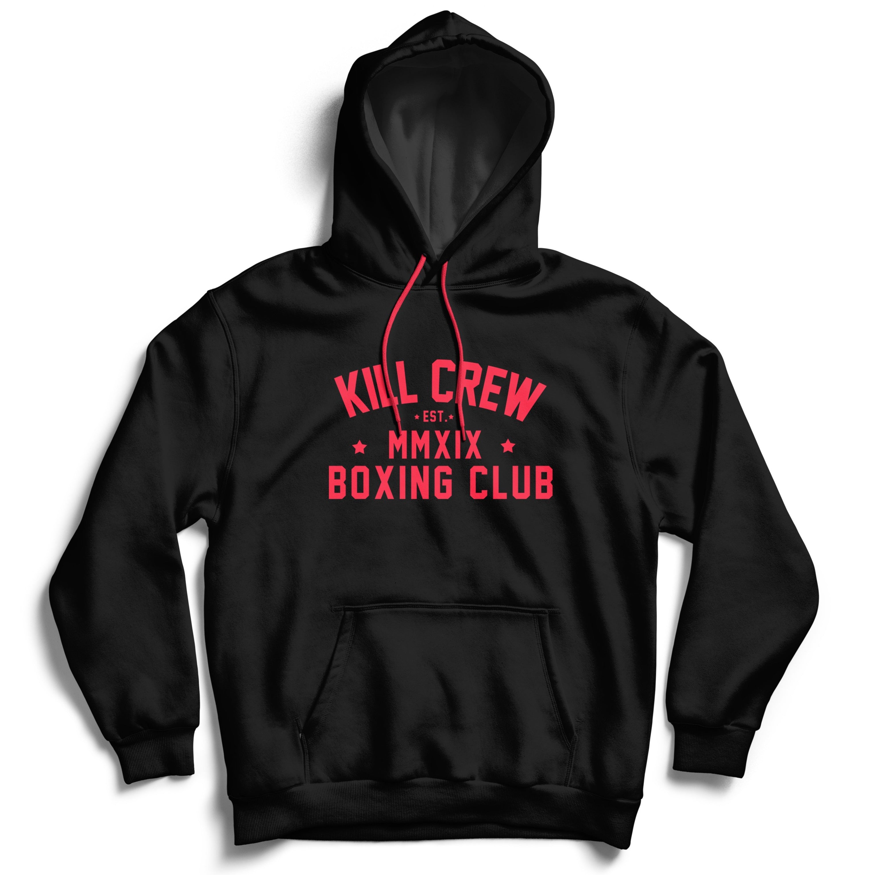 BOXING CLUB HOODIE - BLACK