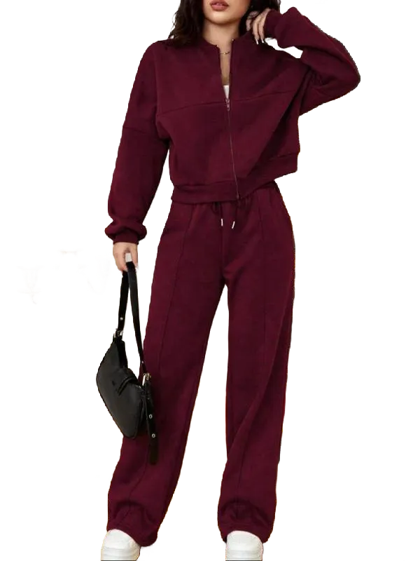 Women's Two-piece Set Solid