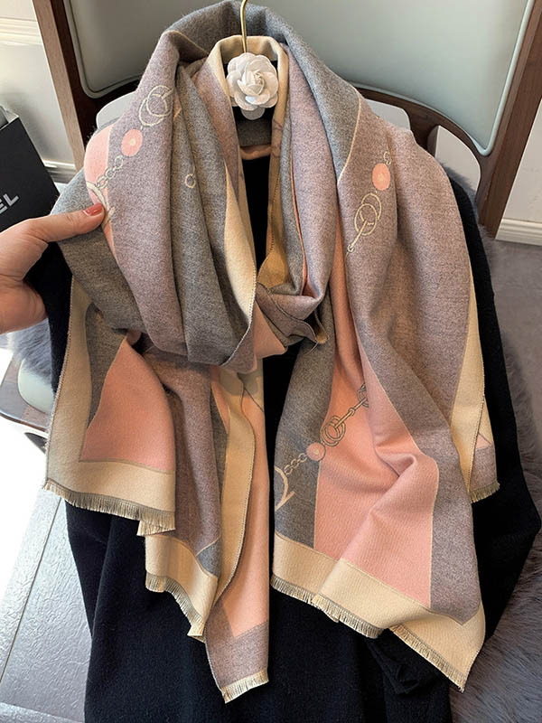 Thicken Split-Joint Warm Shawl&Scarf