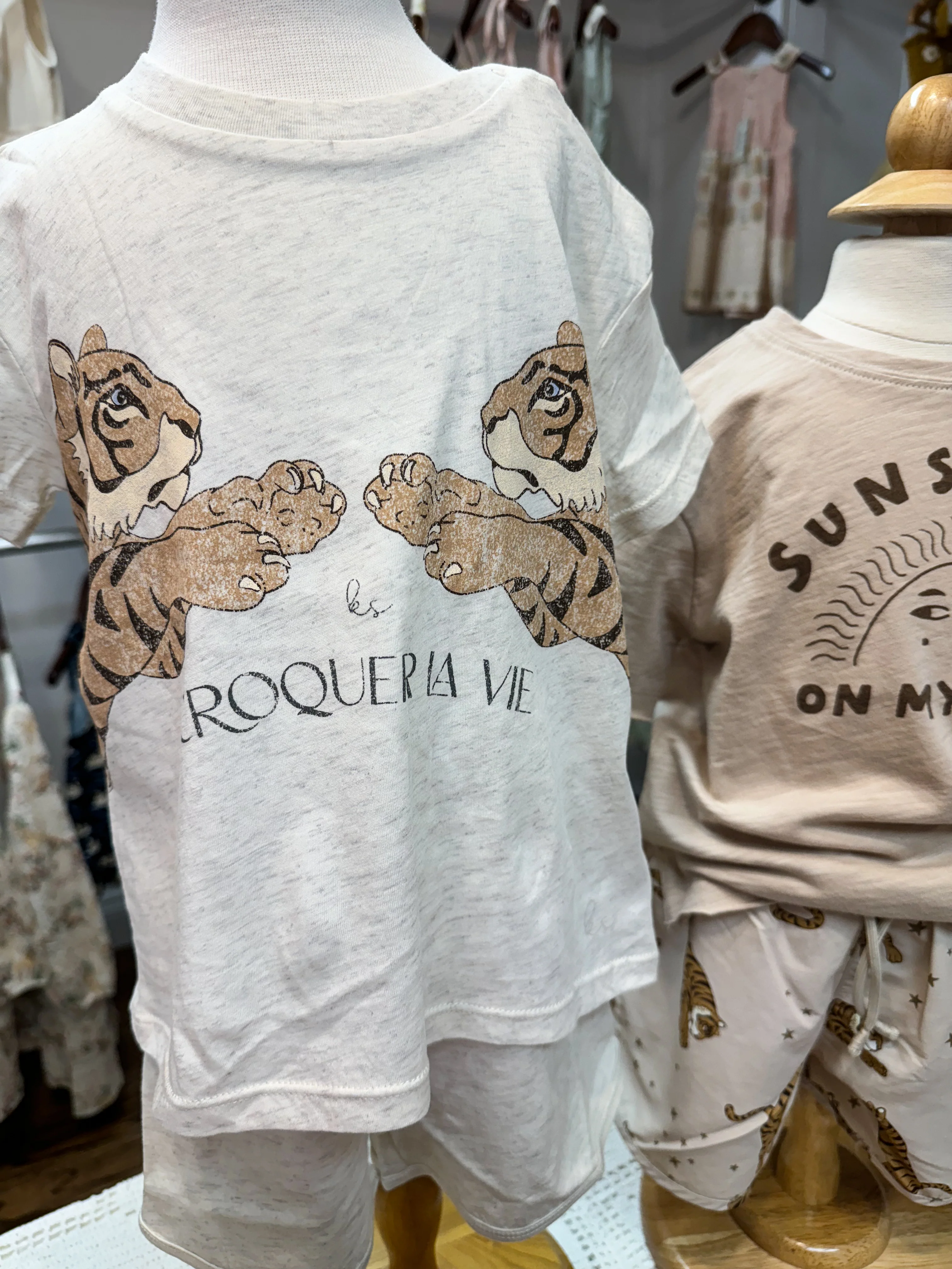 famo set gots - off white melange