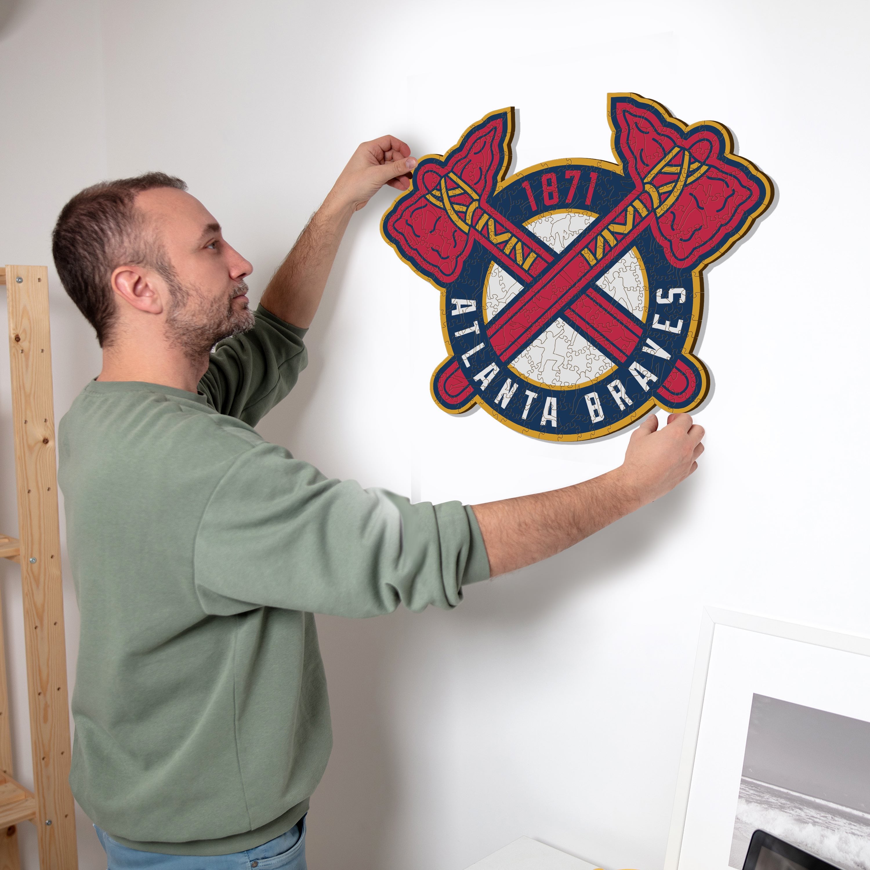 Atlanta Braves™ - Wooden Puzzle