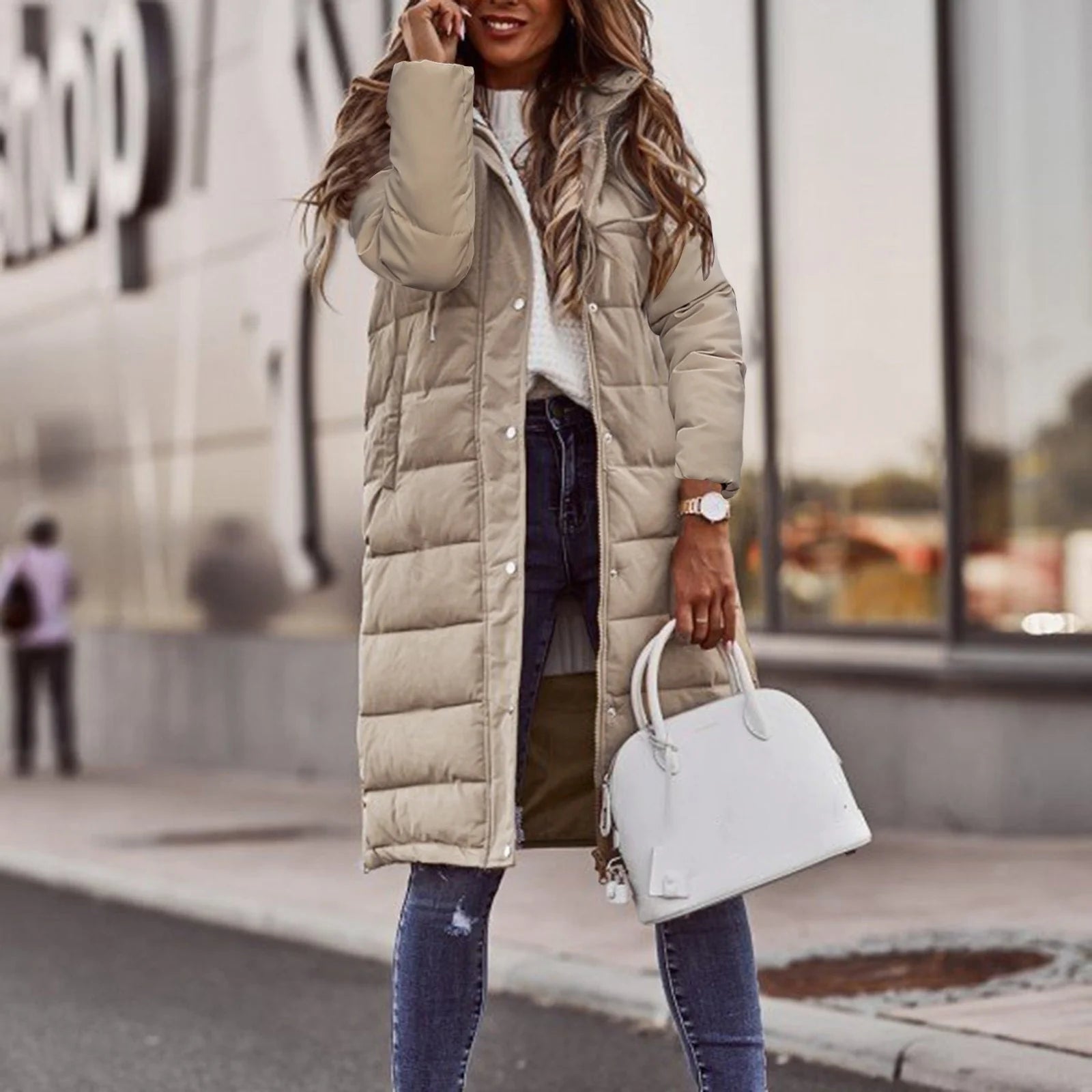 ÉLOISE | Monteau En Coton A Capuche